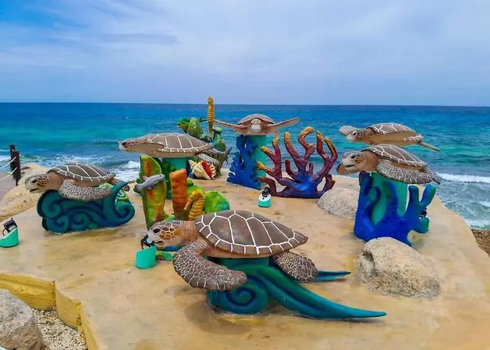 Isla Mujeres Departamento, Hasta Para 6 Personas.