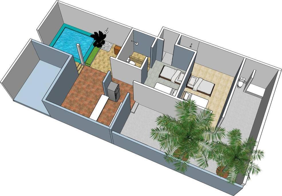 Casa Pitahaya - 2 Rooms/private Pool Casa de férias *