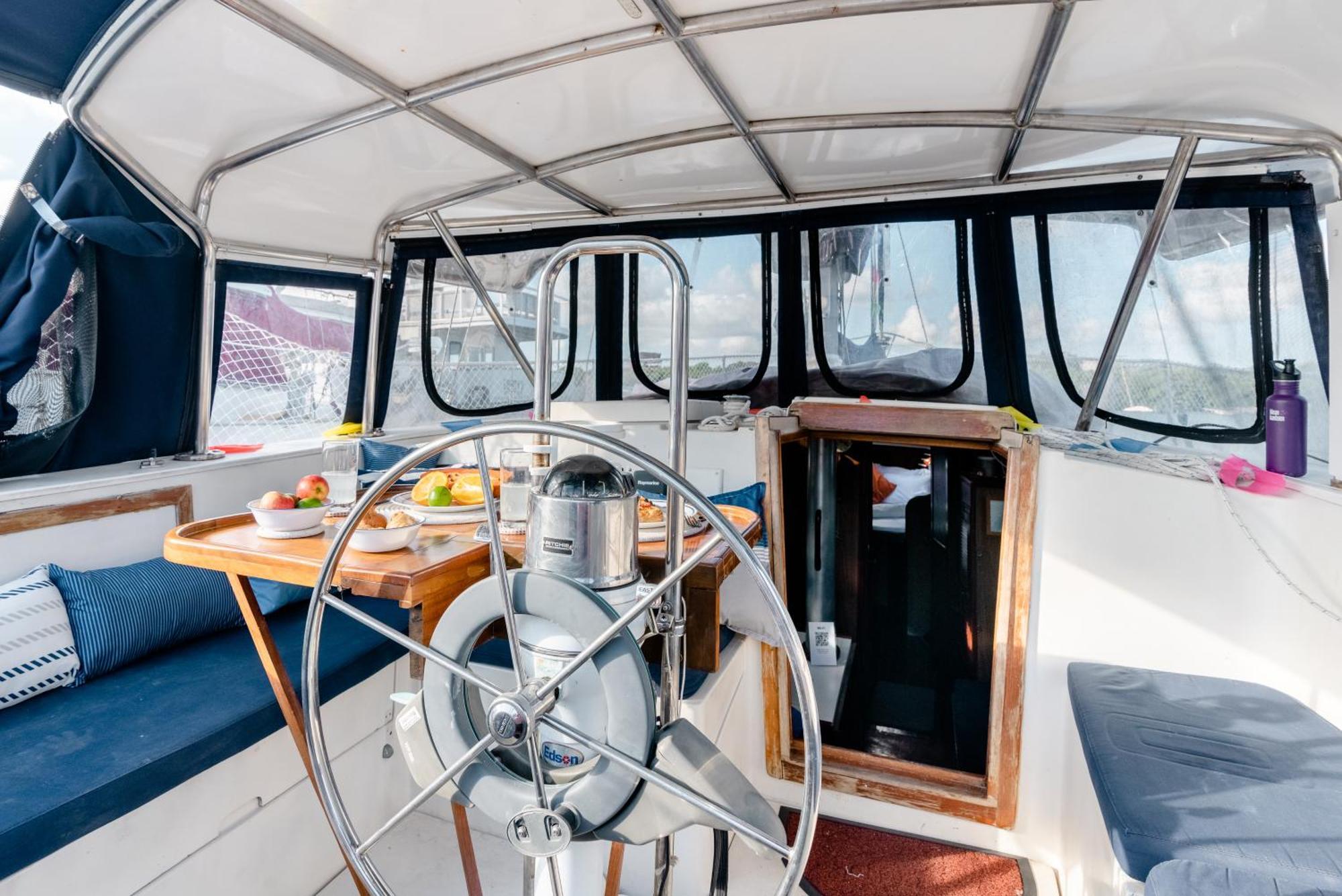 Walk Barefoot To Beach! Two Bathrooms! Entire Private Sailboat
